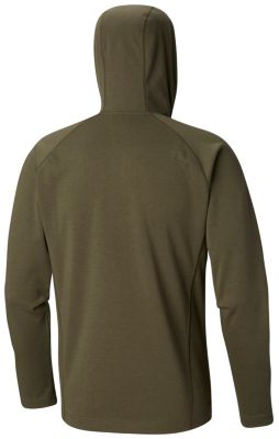 Men&rsquo;s Marley Crossing&trade; Hooded Hybrid Jacket Marley Crossing&trade; Hooded Hybrid | 611 | L, Peatmoss, Mosstone, back