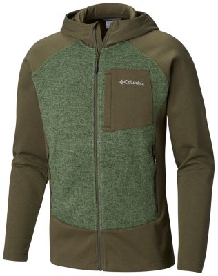 Men&rsquo;s Marley Crossing&trade; Hooded Hybrid Jacket Marley Crossing&trade; Hooded Hybrid | 611 | L, Peatmoss, Mosstone, front