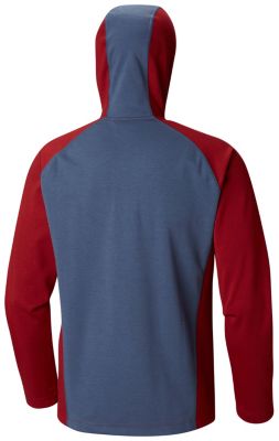 Men&rsquo;s Marley Crossing&trade; Hooded Hybrid Jacket Marley Crossing&trade; Hooded Hybrid | 611 | L, Red Element, Canyon Gold, back