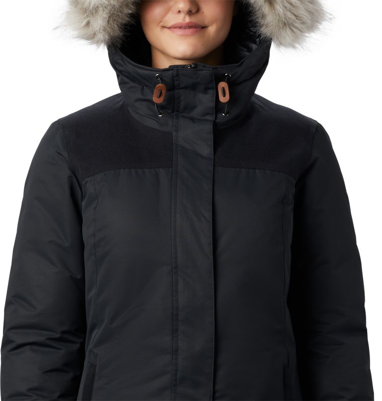 Thumbnail: Women's Lindores Waterproof Insulated Parka, Color: Black, image 4