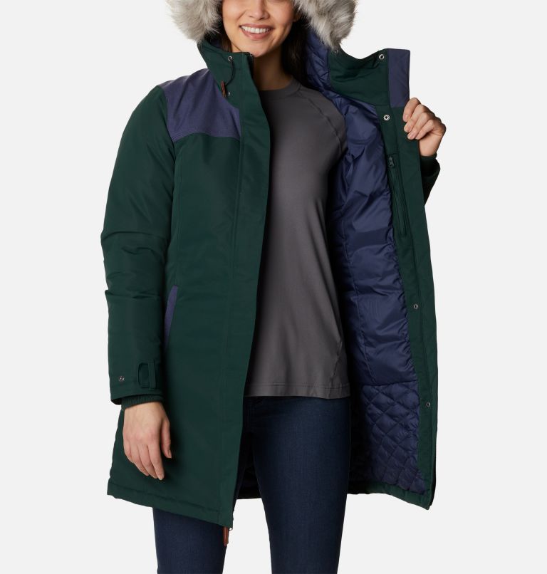 Thumbnail: Women's Lindores Jacket, Color: Spruce, Nocturnal, image 5