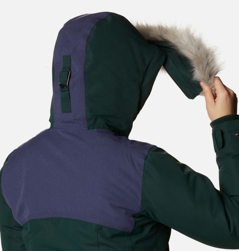 Women's Lindores Jacket, Color: Spruce, Nocturnal, image 6