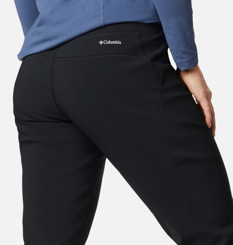 Thumbnail: Pantalon d'hiver chaud taille haute Back Beauty, Color: Black, image 5