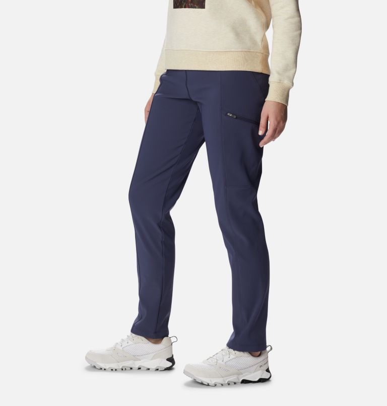 Women's Back Beauty Warm Hiking Trousers, Color: Nocturnal, image 3