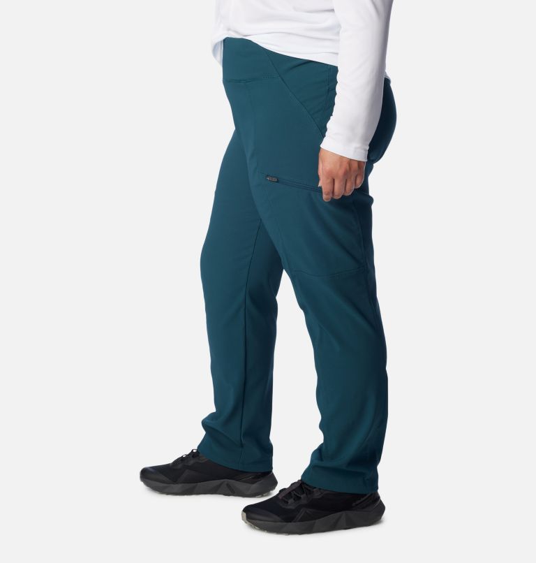 Back Beauty Highrise Warm Winter Pant | 414 | 2X, Color: Night Wave, image 3