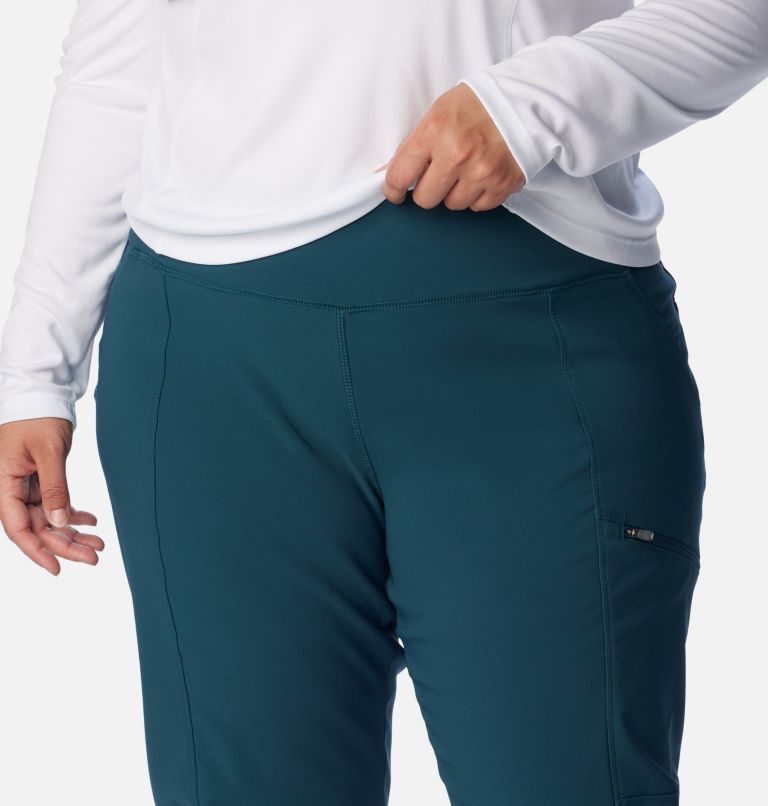 Back Beauty Highrise Warm Winter Pant | 414 | 2X, Color: Night Wave, image 4