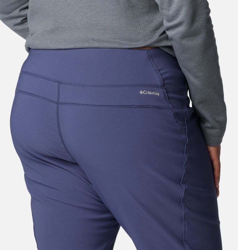 Thumbnail: Women's Back Beauty Highrise Warm Winter Pants - Plus Size, Color: Nocturnal, image 5