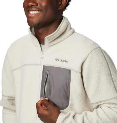 sherpa fleece pullover men