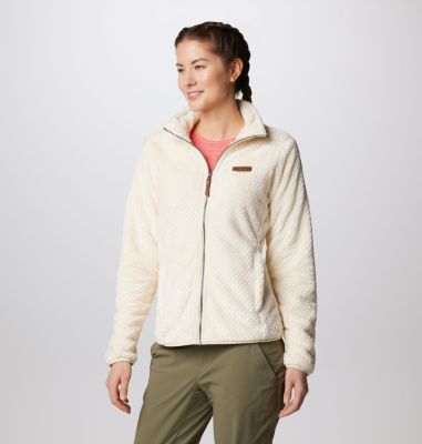 Women's Fire Side II Sherpa Full Zip Fleece, Color: Chalk, image 44
