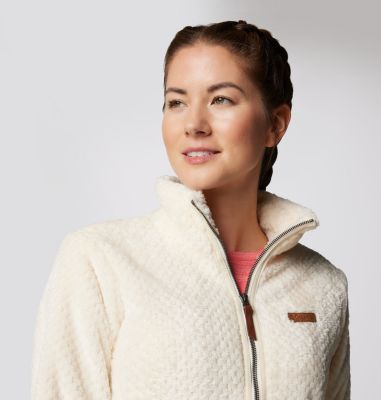 Giacca Columbia Giacca Sherpa Columbia Fire Side II Donna - Cerniera Integrale Pile Lungo Giacca Pile Donna