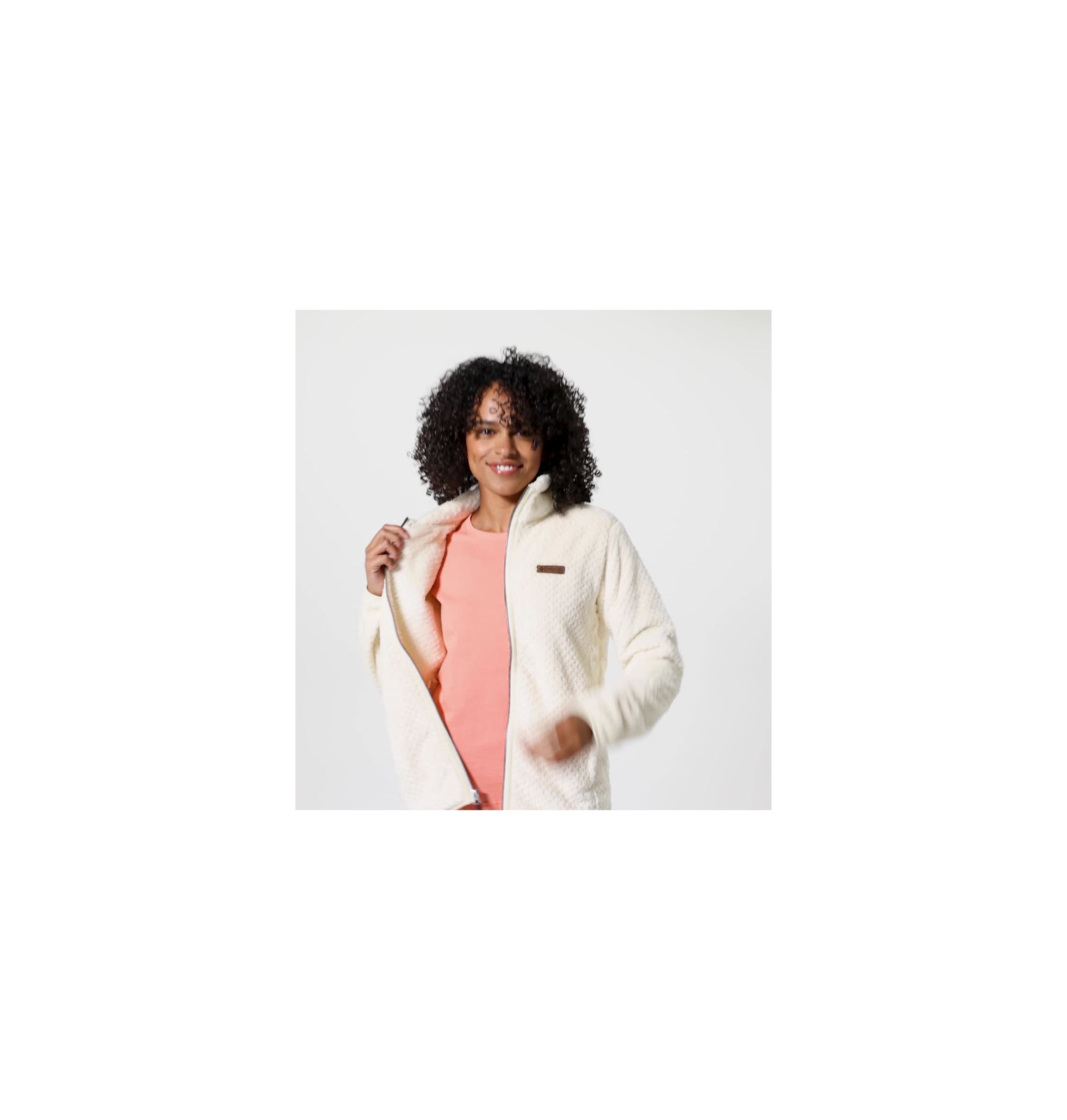 Comprar Forro Polar Columbia Mujer - Fireside Sherpa Chamarras Blancos