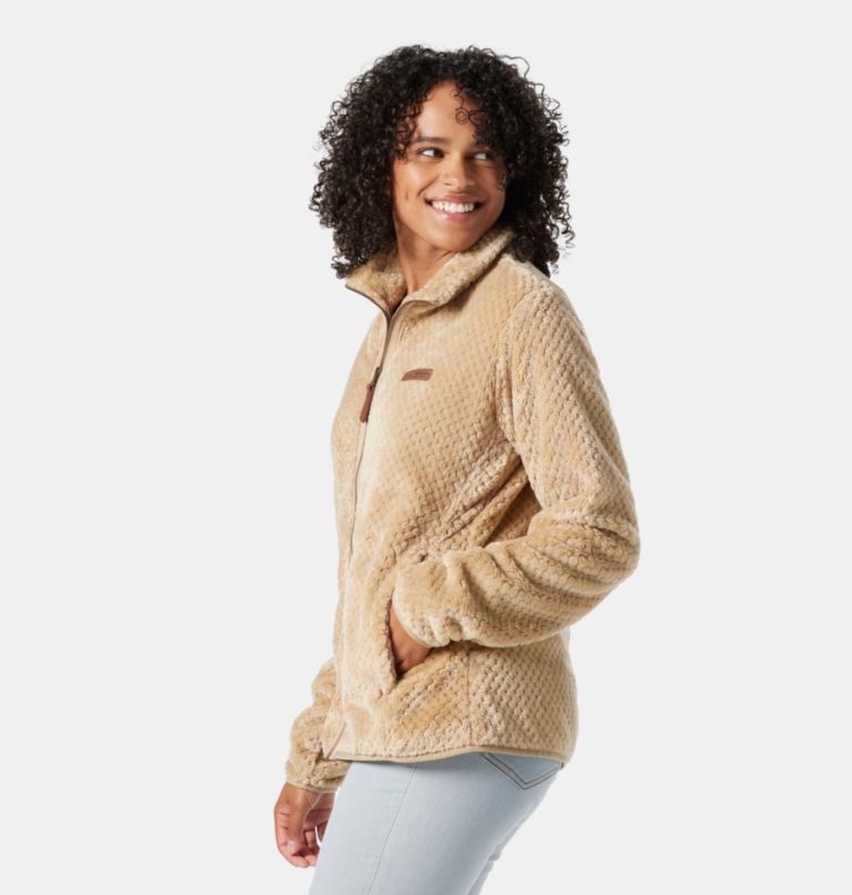 Columbia Forro polar Fire Side II Sherpa Blanco S Mujer