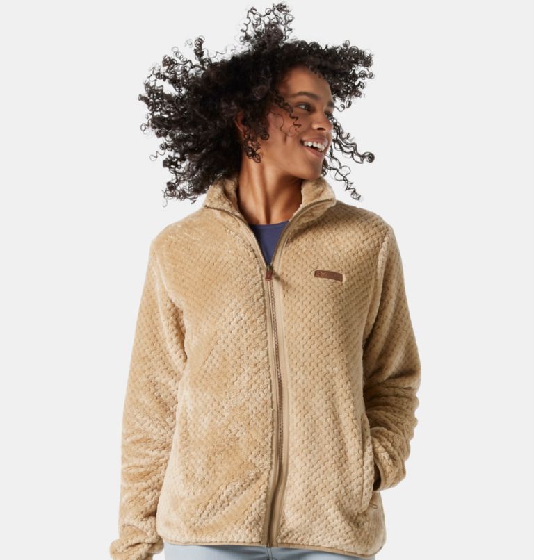 Columbia Forro polar Fire Side II Sherpa Blanco S Mujer