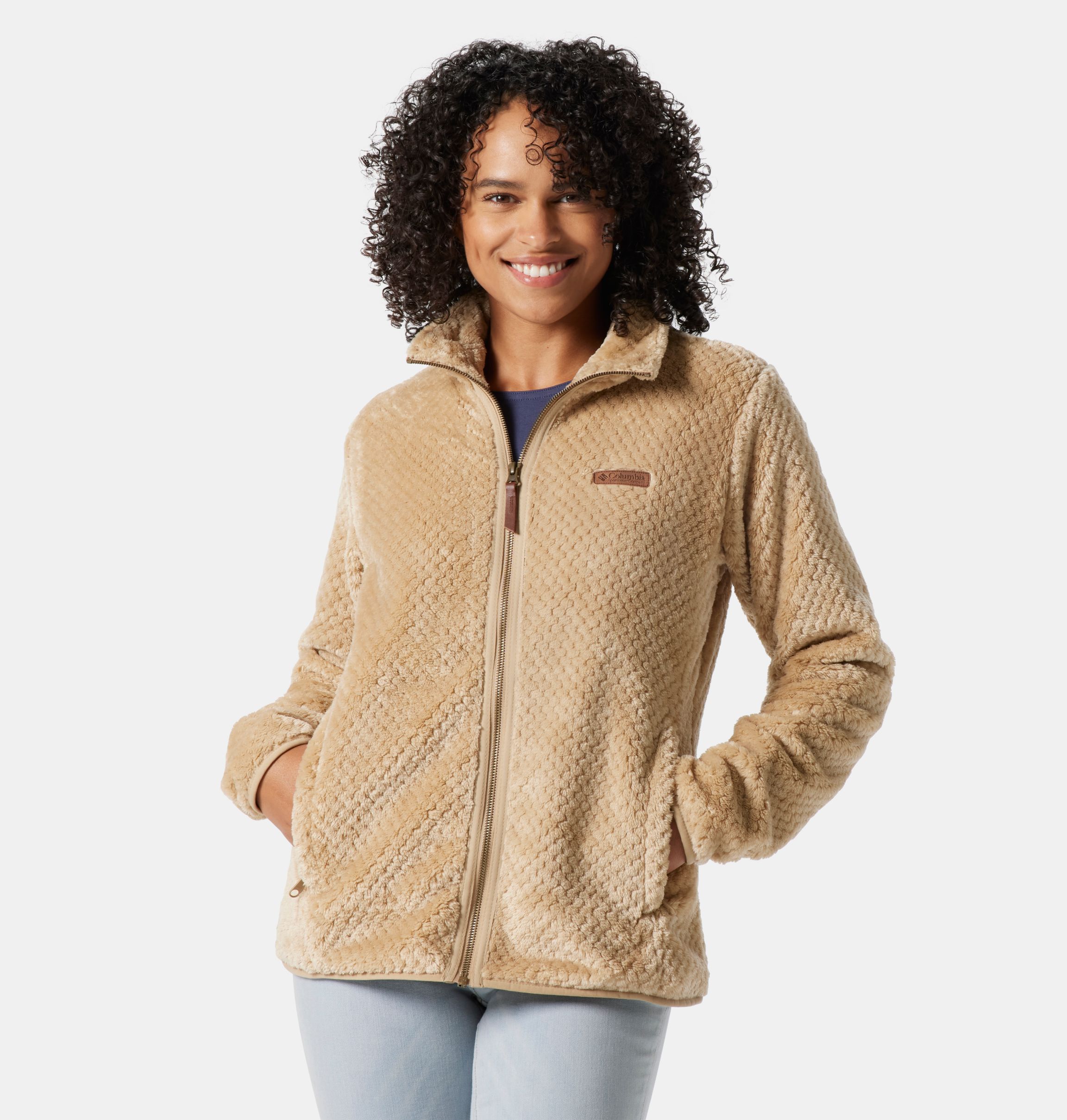 Comprar Forro Polar Columbia Mujer - Fireside Sherpa Chamarras Blancos