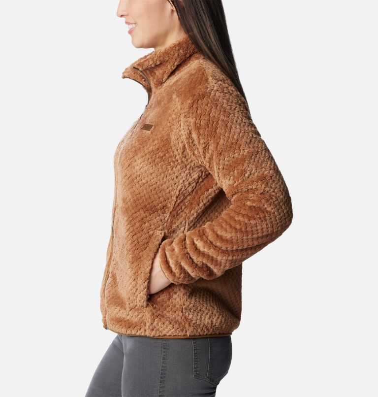 Polaire Sherpa Fire Side II Femme, Color: Camel Brown, image 3