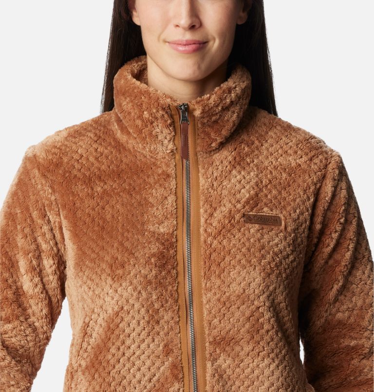 Polaire Sherpa Fire Side II Femme, Color: Camel Brown, image 4