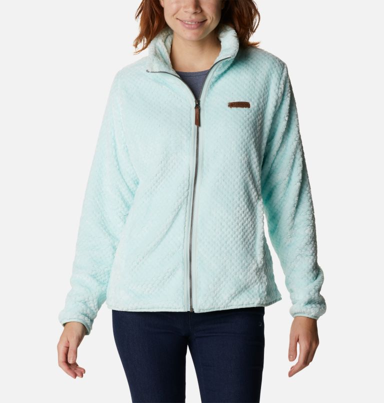 Manteau polaire avec fermeture éclair en sherpa Fire Side II Femme, Color: Icy Morn, image 1