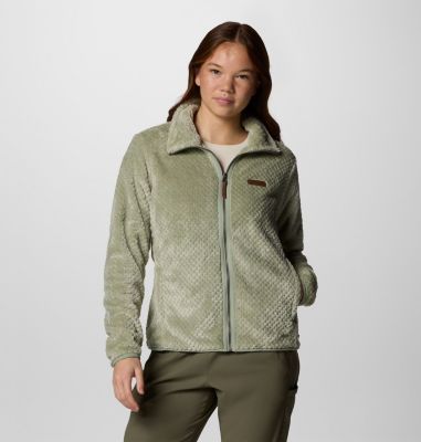 Women's Fire Side II Sherpa Full Zip Fleece, Color: Safari, image 29