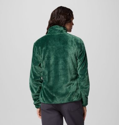 Women's Fire Side II Sherpa Full Zip Fleece, Color: Rain Forest, image 15
