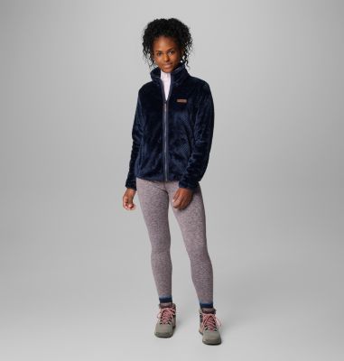 Women's Fire Side II Sherpa Full Zip Fleece, Color: Collegiate Navy, image 35