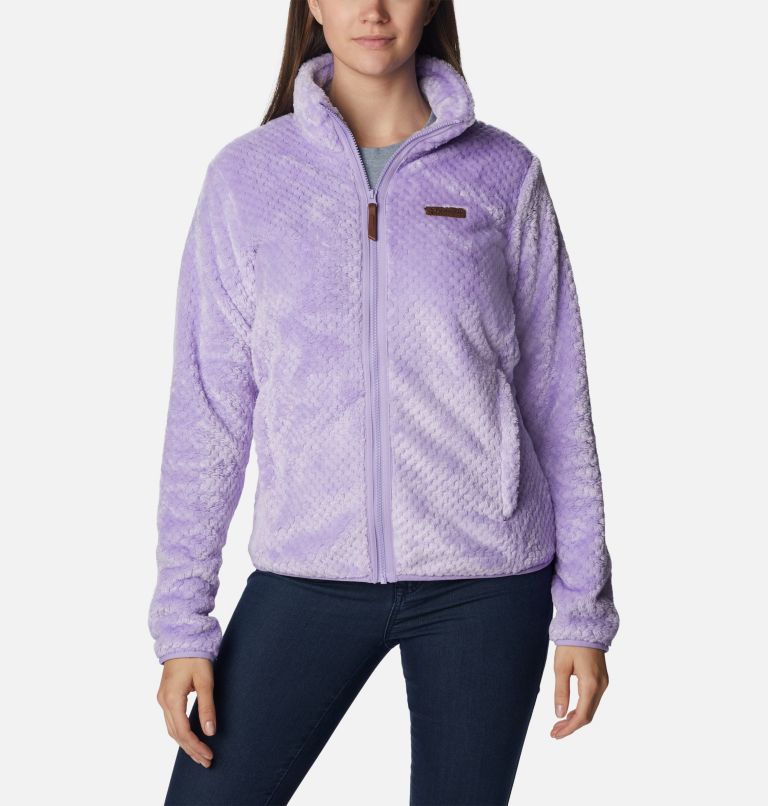 Thumbnail: Women's Fire Side II Sherpa Full Zip Fleece, Color: Frosted Purple, image 1