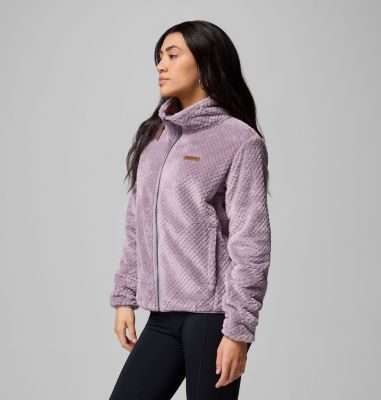 Women's Fire Side II Sherpa Full Zip Fleece, Color: Shale Purple, image 24