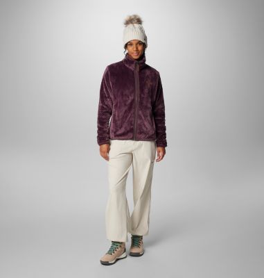 Women's Fire Side II Sherpa Full Zip Fleece, Color: Moonvista, image 39
