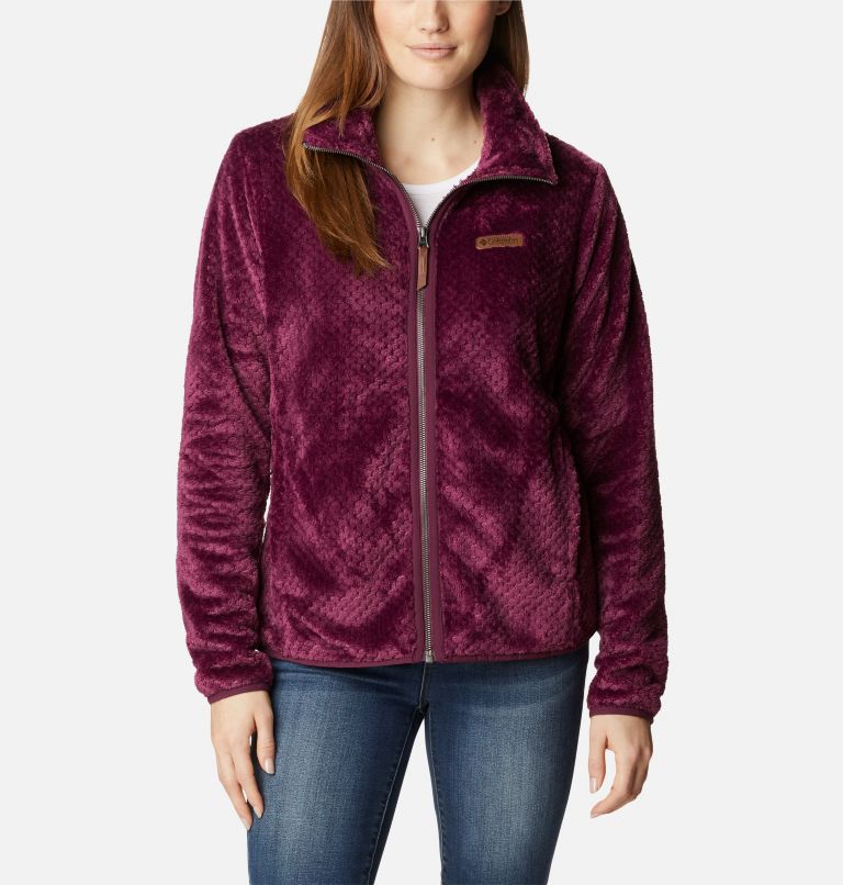 Fire Side II Sherpa FZ | 616 | S, Color: Marionberry, image 1