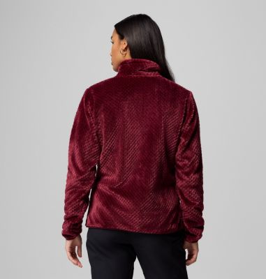 Women's Fire Side II Sherpa Full Zip Fleece, Color: Rich Wine, image 11