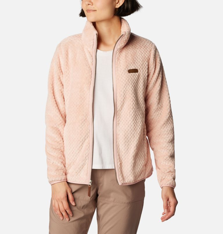 Chaqueta Columbia Fire Side™ II Sherpa FZ Mujer Chalk. Oferta y comprar