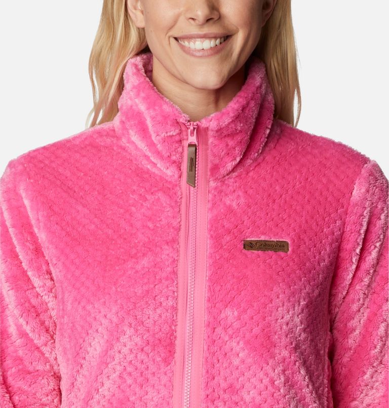 Women's Fire Side II Sherpa Fleece, Color: Wild Geranium, image 4