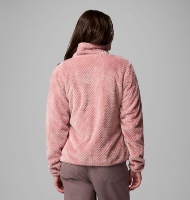 Women's Fire Side II Sherpa Full Zip Fleece, Color: Eraser Pink, image 19