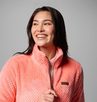 Women's Fire Side II Sherpa Full Zip Fleece, Color: Alpenglow, image 28