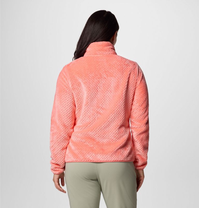 Women's Fire Side II Sherpa Full Zip Fleece, Color: Alpenglow, image 2