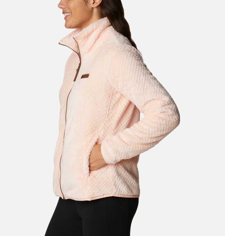 Thumbnail: Women's Fire Side II Sherpa Full Zip Fleece, Color: Peach Blossom, image 3