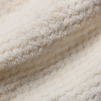 Close up shot of the plush fleece.