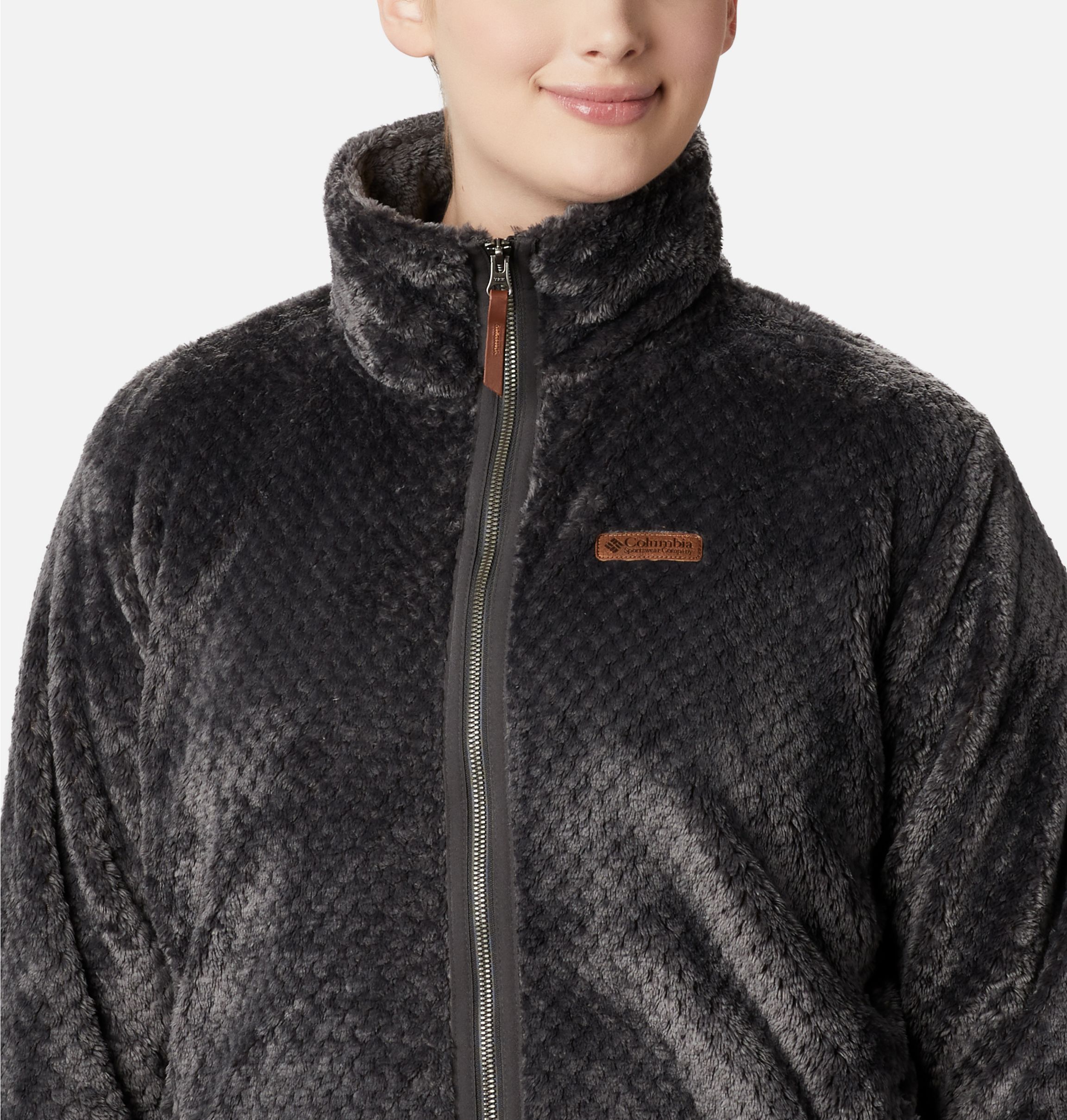 Plus Size Columbia Fireside Sherpa Fleece Jacket