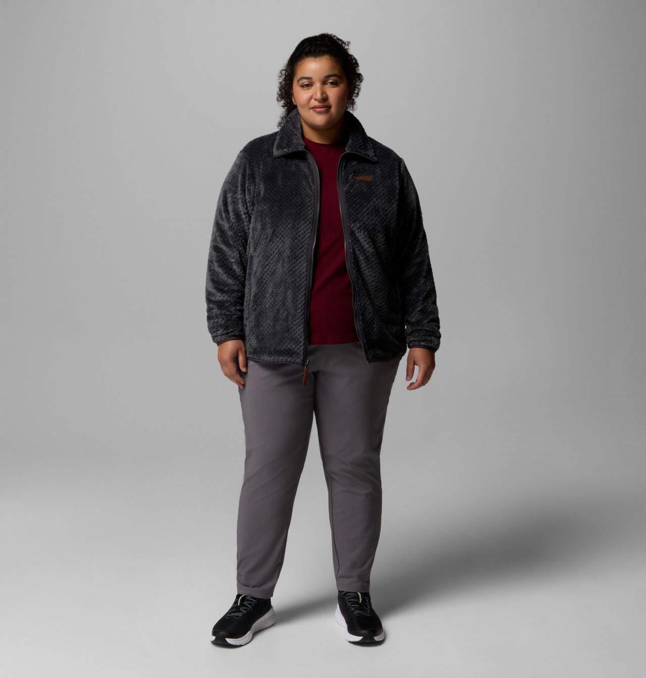Women's Fire Side™ II Sherpa Full Zip Fleece - Plus Size 2