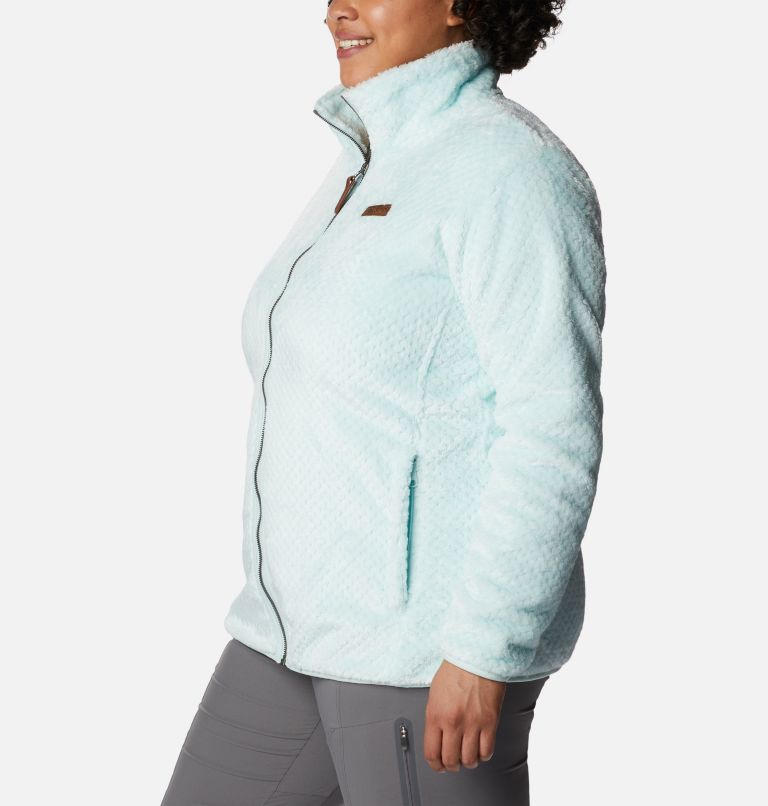 Manteau polaire avec fermeture éclair en sherpa Fire Side II Femme - Grandes tailles, Color: Icy Morn, image 3