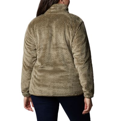 columbia fire side sherpa full zip jacket women's plus sizes