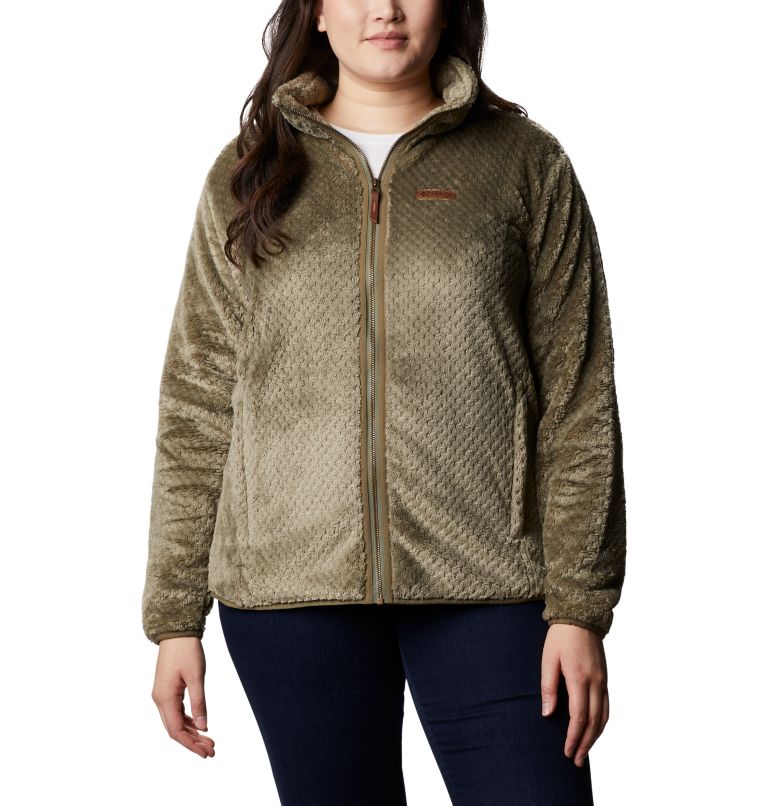 Columbia fleece outlet jacket women's plus