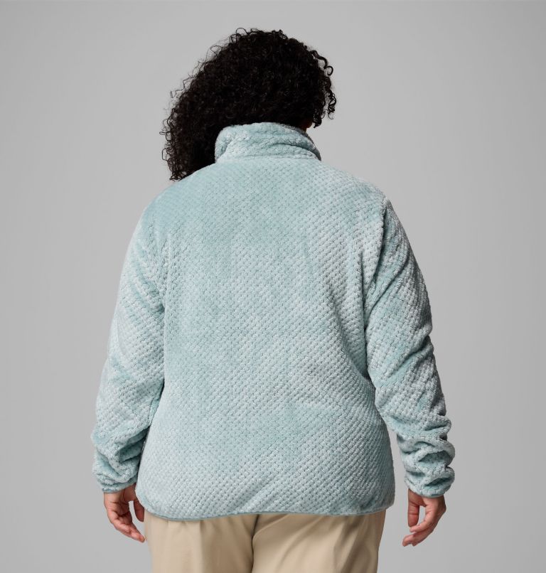 Women's Fire Side II Sherpa Full Zip Fleece - Plus Size, Color: Crushed Blue, image 2