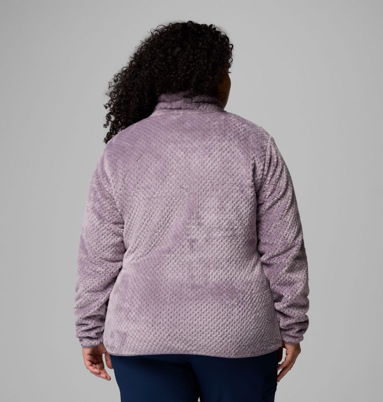 Women's Fire Side II Sherpa Full Zip Fleece - Plus Size, Color: Shale Purple, image 2