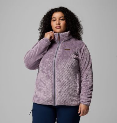 Women's Fire Side™ II Sherpa Full Zip Fleece - Plus Size | Columbia