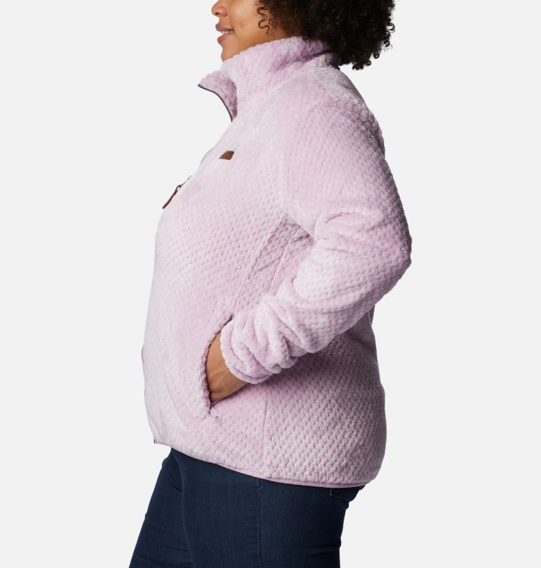 Women’s Fire Side II Plush Full Zip Fleece - Plus Size, Color: Aura, image 3