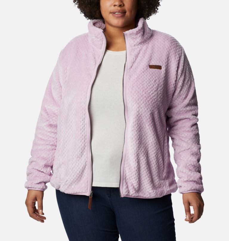 Women’s Fire Side II Plush Full Zip Fleece - Plus Size, Color: Aura, image 6