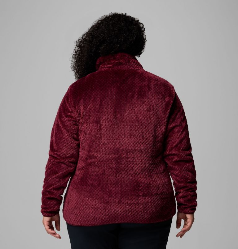 Women's Fire Side II Sherpa Full Zip Fleece - Plus Size, Color: Rich Wine, image 2
