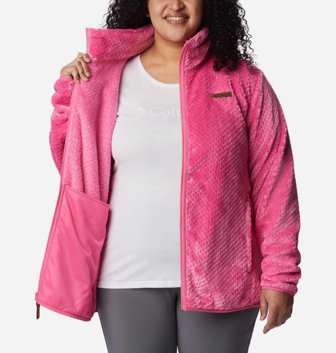 Women's Fire Side™ II Sherpa Full Zip Fleece - Plus Size 5