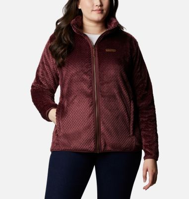 columbia sherpa jacket plus size