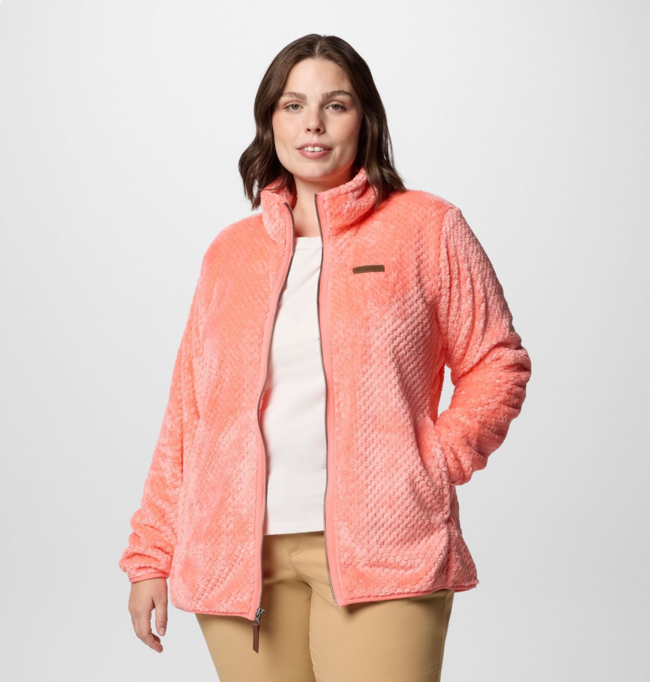 Women's Fire Side™ II Sherpa Full Zip Fleece - Plus Size 6